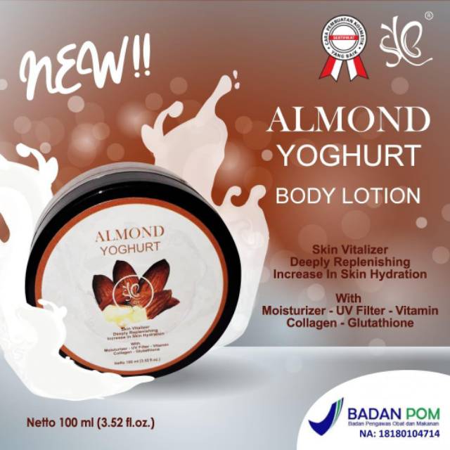 SYB Body Lotion Yogurt/Body Yogurt SYB/LOTION YOGURT SYB BPOM