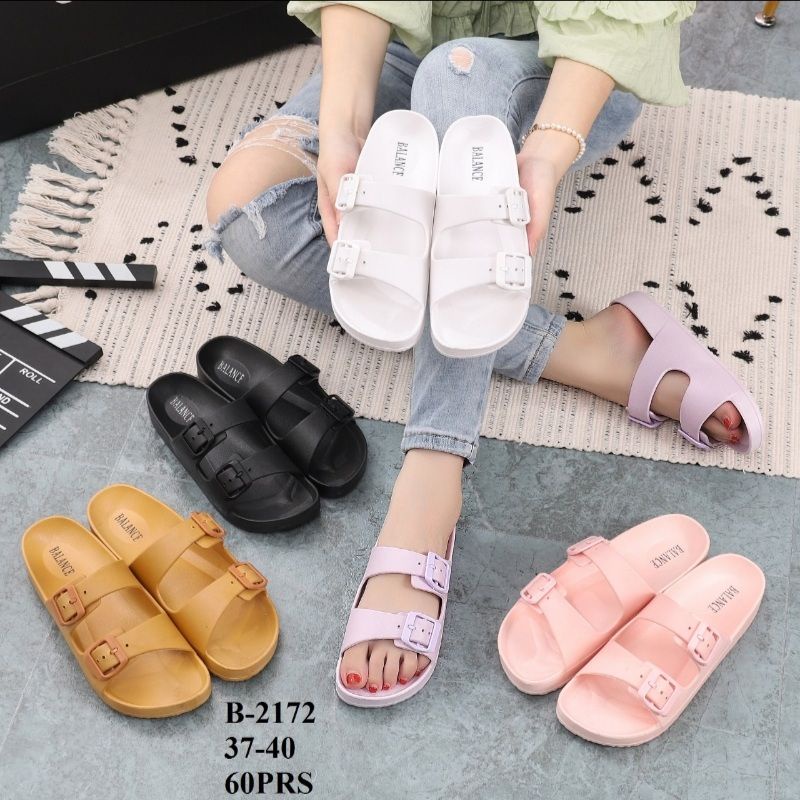 SANDAL RINGAN GESPER IMPORT WANITA BALANCE B - 2172