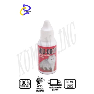 MIU DROP ANTIBIOTIK UNTUK KUCING DAN ANJING 30ML
