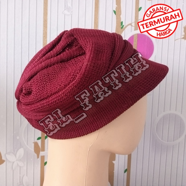 ciput mak ijah  ciput rajut nenek topi premium supet tebal kerpus ibu ibu kupluk ibu kupluk nenek ba