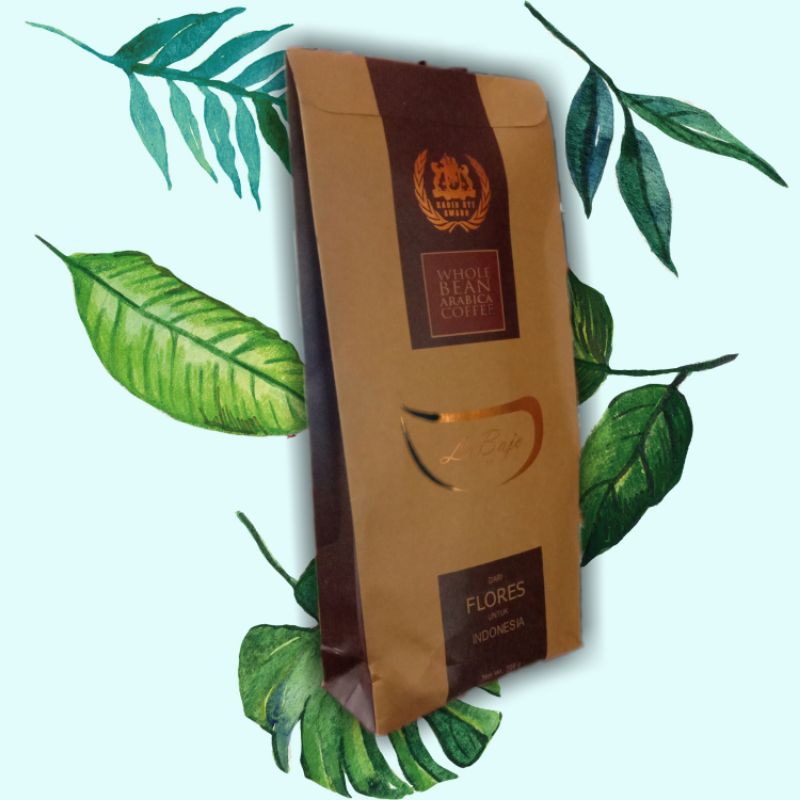 

Kopi Biji Labajo Arabica 200 gr khas Labuan Bajo Flores Manggarai Barat