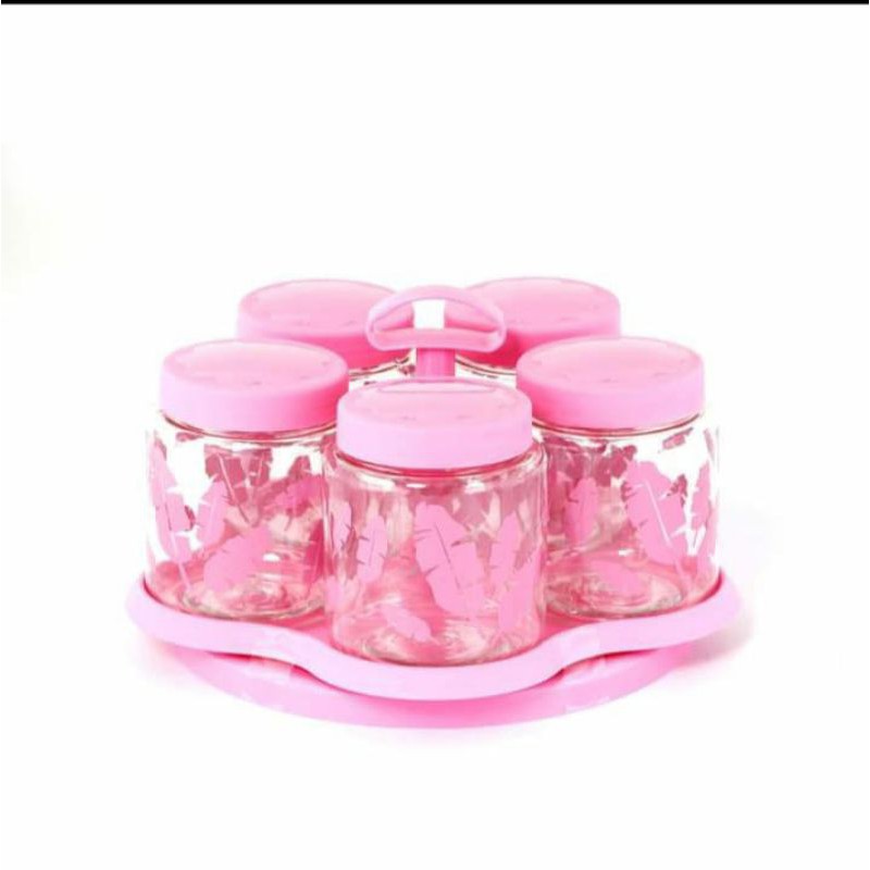 [GRATIS BUBBLEWRAP]-TOPLES SPIN CANISTER MOTIF SHABBY PINK