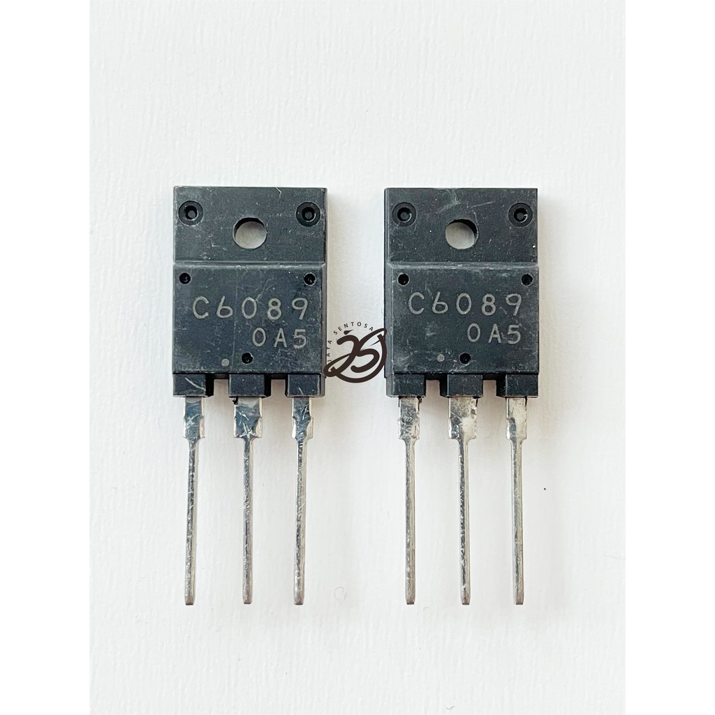 C6089 ASLI ORIGINAL 2SC6089 ORI TRANSISTOR HORISONTAL SUPER