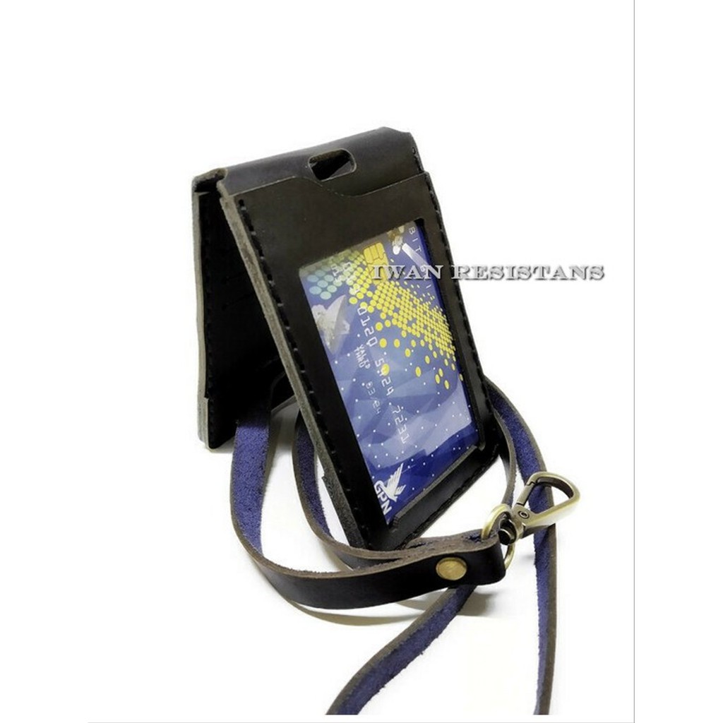 

iD card holder kulit asli,name tag kulit asli,id card costum nama