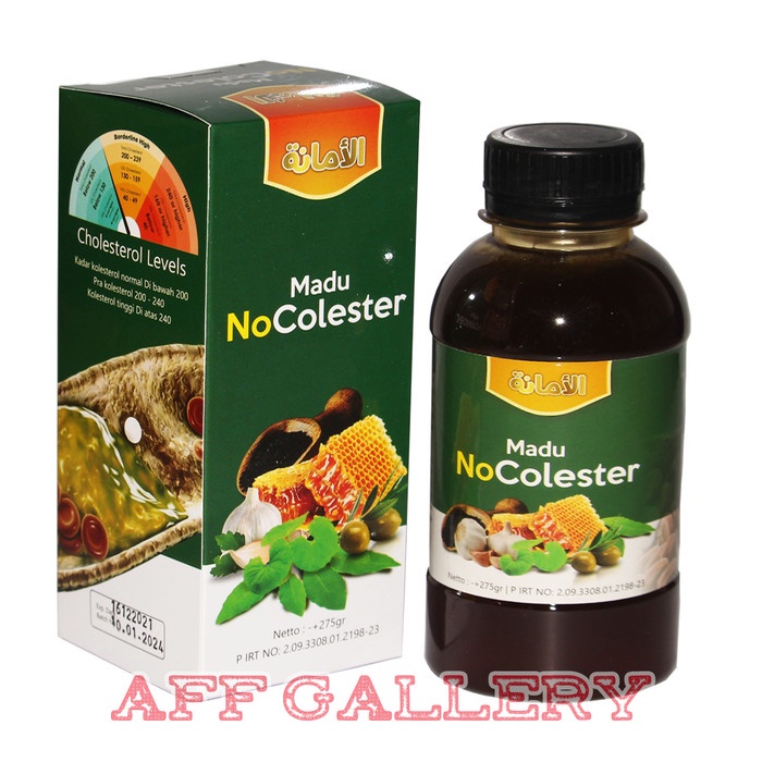 

Madu NoColester 275gr Obat Herbal Kolestrol Tinggi