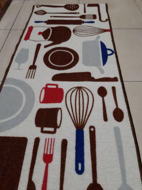 Rug Kitchen / Rug Dapur / Karpet Dapur / Keset Dapur Sangat Elegan Anti Slip