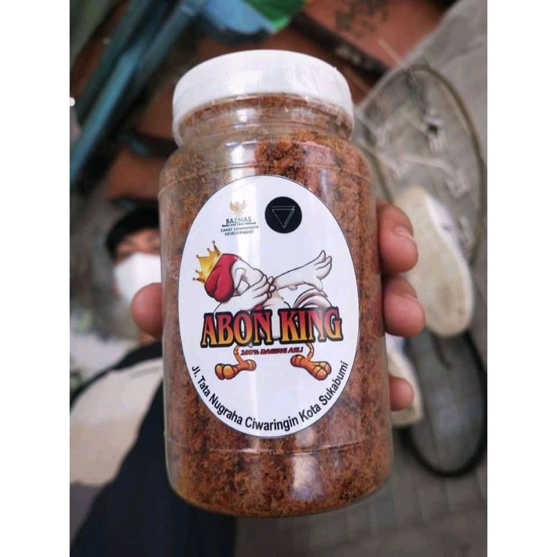 

ABON AYAM DENGAN 100% DAGING AYAM ASLI (CEWEER LEGEND)