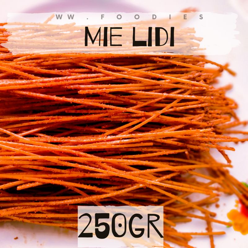 

(250gr) MIE LIDI PEDAS BALADO BARBEQUE ORIGINAL PEDAS EXTRA BITING JADUL