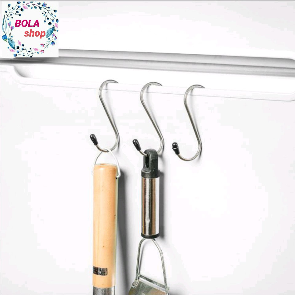 4 PCS Gantungan Hook Bentuk S Shopee Indonesia 4 PCS Gantungan Hook Bentuk S Shopee Indonesia