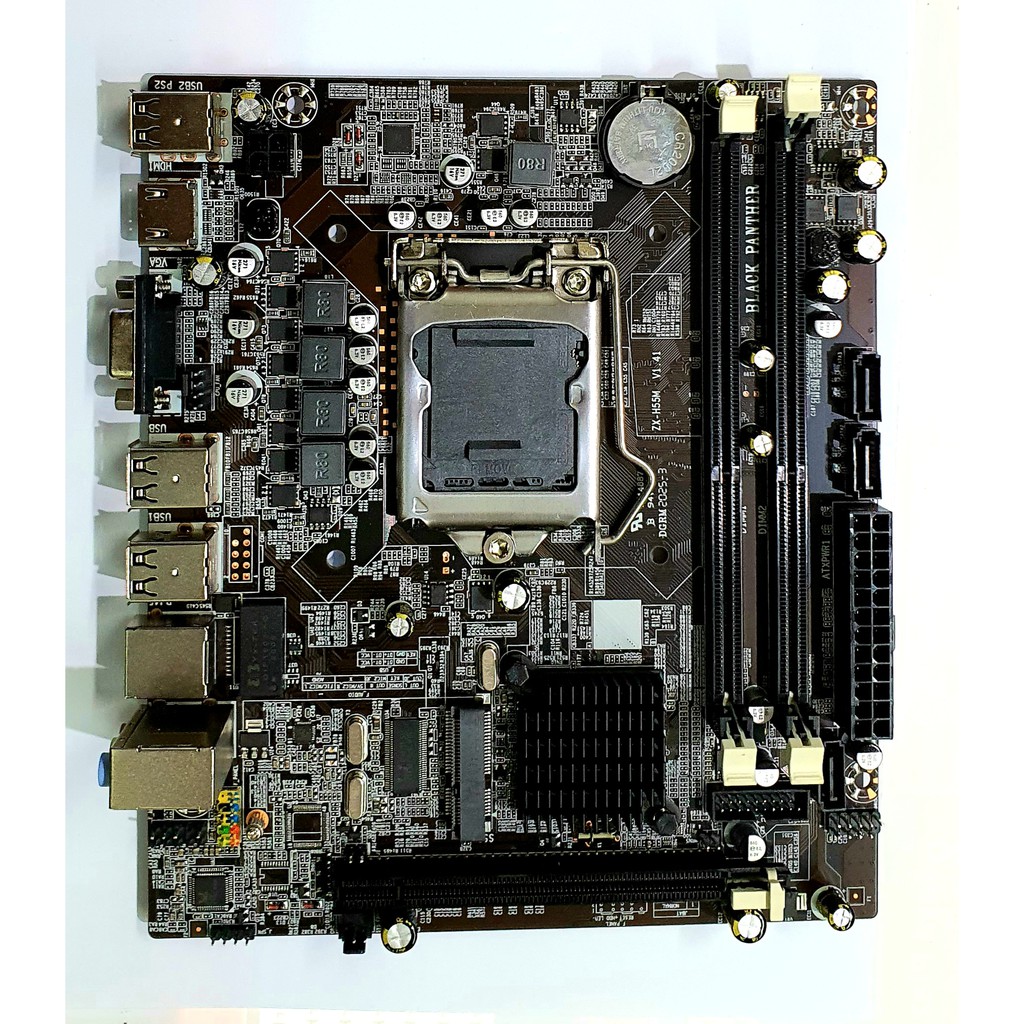 Motherboard Intel Black Panther H61 Socket LGA 1155