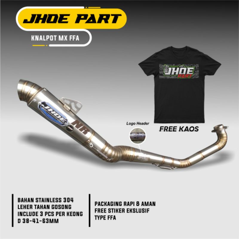 KNALPOT MX OLD MX NEW MX KING SPEK FFA ORIGINAL BY JHOE MUFFLER