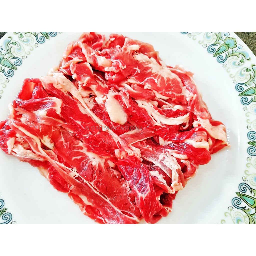 

BRISKET BEEF SLICE 500GR / 1KG