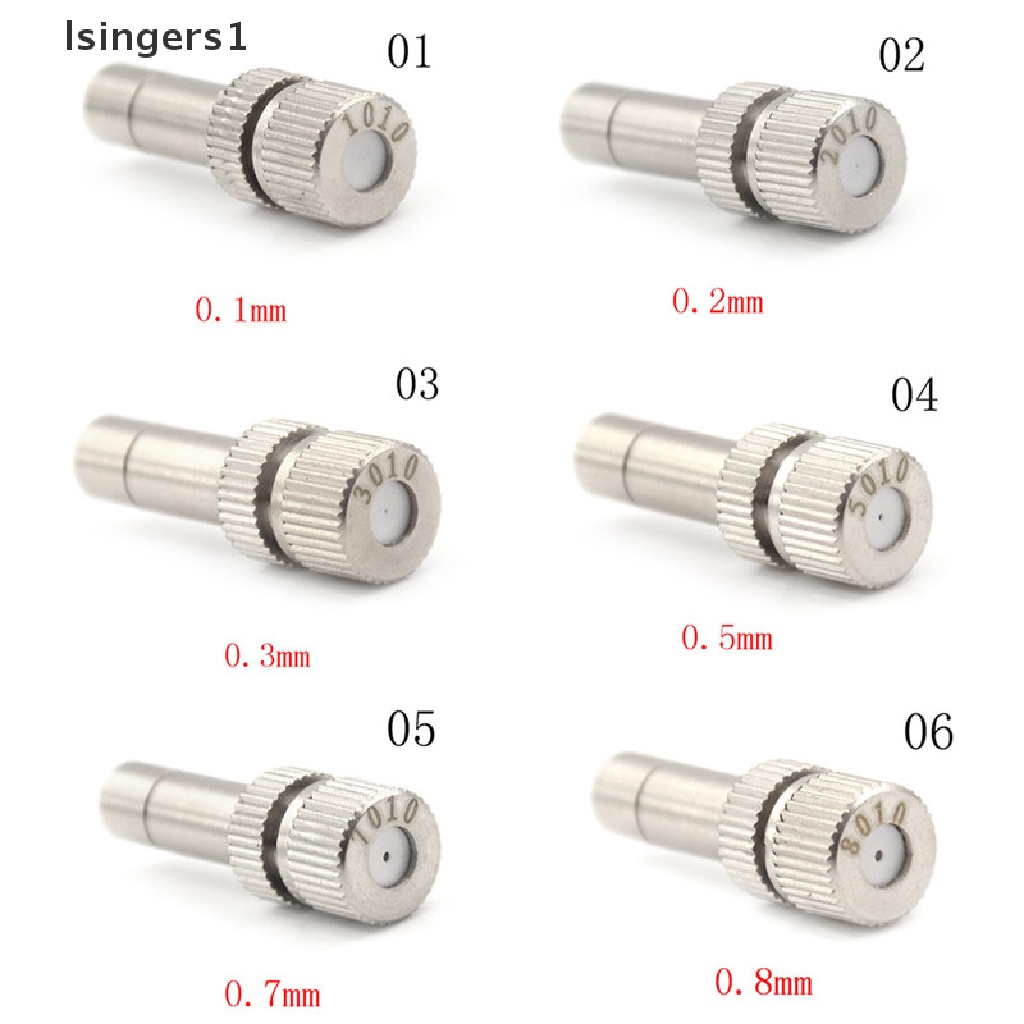 (lsingers1) Nozzle Spray Injektor Tekanan Rendah Bahan Metal