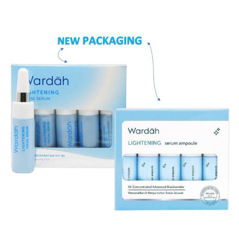 Wardah Lightening Serum (Bijian) | Serum Ampoule 5ML | Serum Wardah Lightening