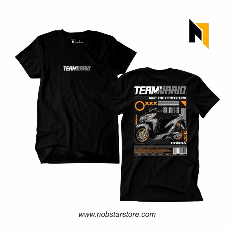 kaos baju distro team Vario/ Honda vario