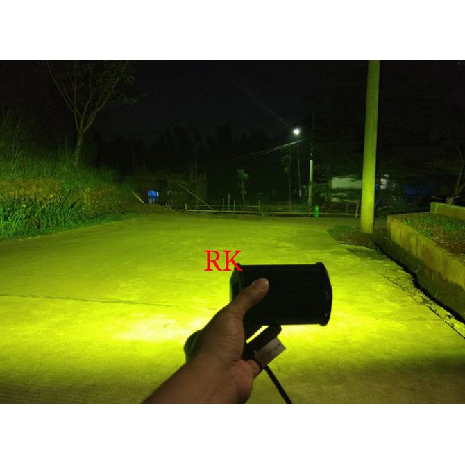 LAMPU SOROT LED KUNING | LAMPU KABUT LED OUTDOOR MOBIL DAN MOTOR | PROMO