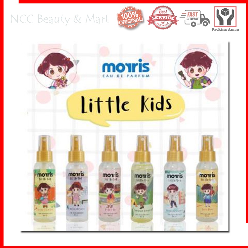 * NCC * Morris Parfum Anak Anak Little Kids Girl Boy Fine Fragance Mist Perfume - Netto 100 ml