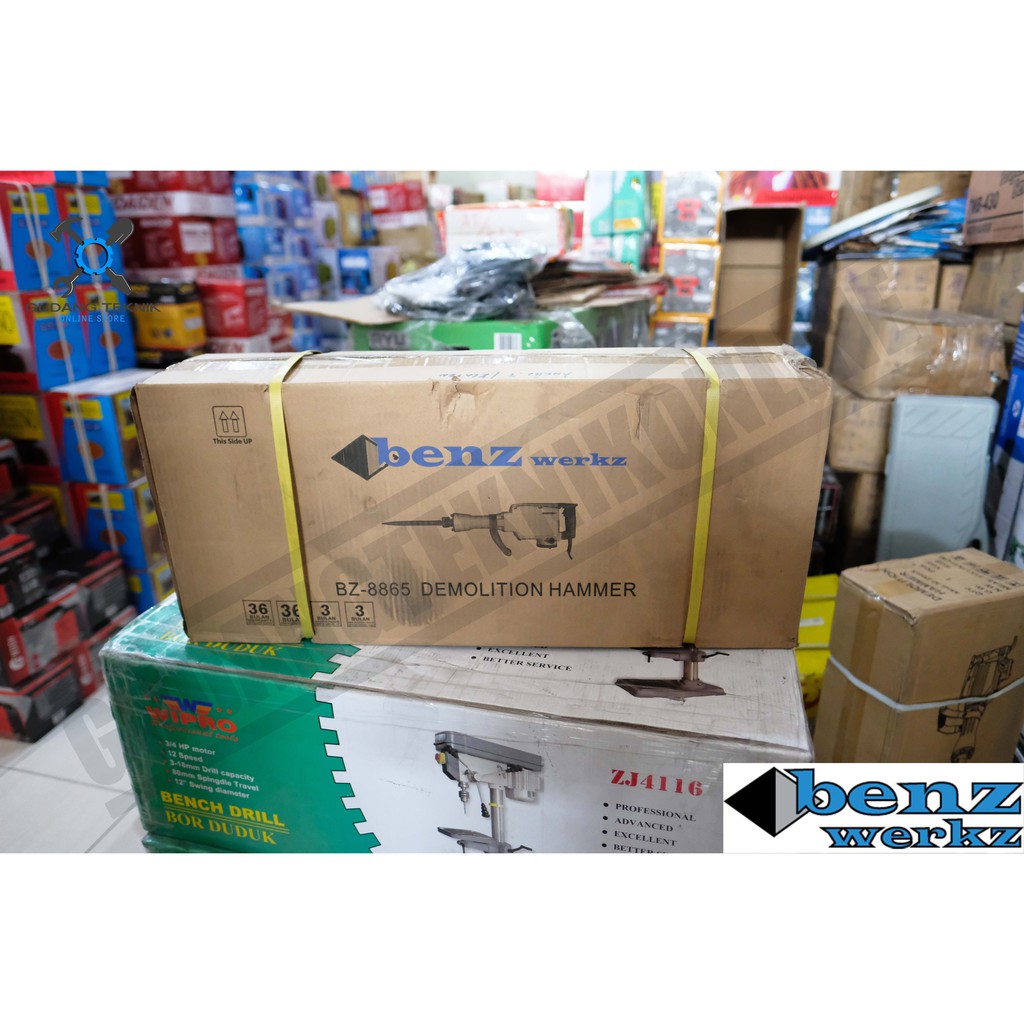 Demolition Hammer BENZ BZ-8865 Mesin Bobok Tembok Benz PH65 Bobok Beton PH 65