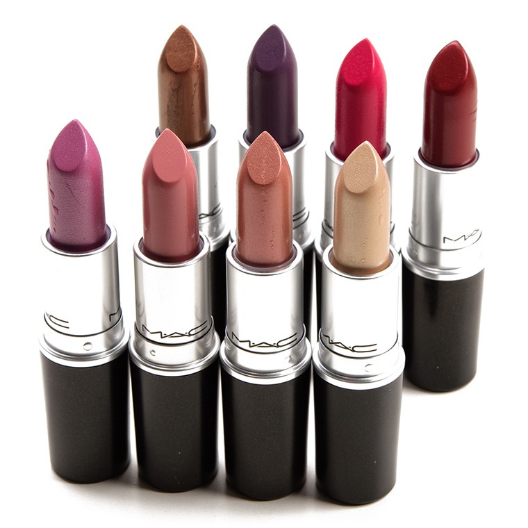 MAC Lipstick / Kinda Sexy / Velvet Teddy / Whirl /  Please Me