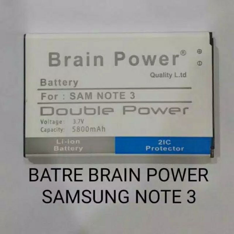Batre baterai Samsung Note 3 / N900 Dobel power