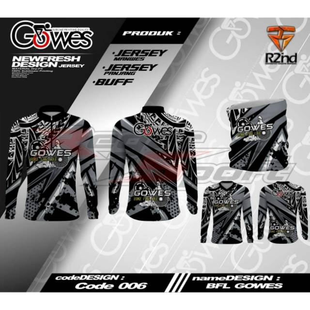 Baju sepeda // kaos gowes // jersey gowes printing