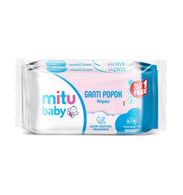 Mitu baby wipes(50+50)