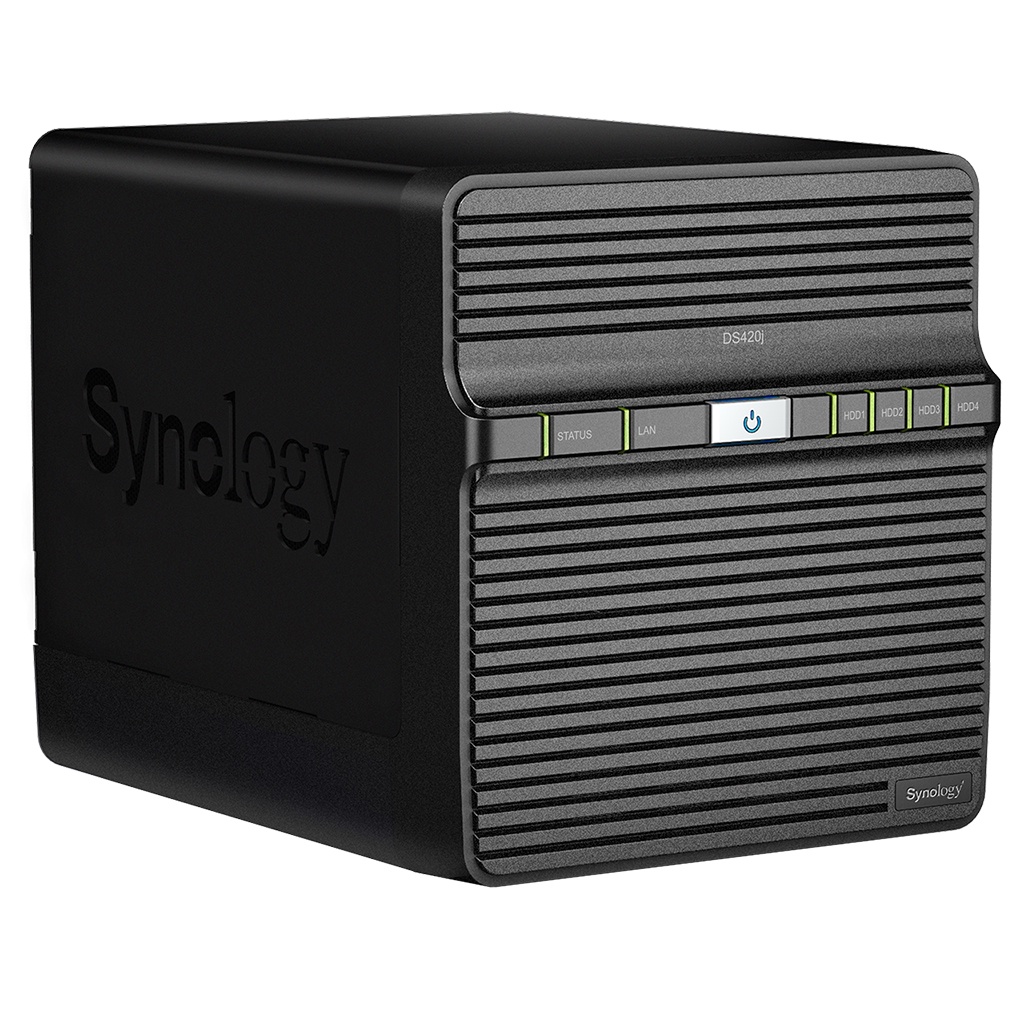 Synology DiskStation DS420j 1 GB RAM 4-BAY Realtek Dual Core