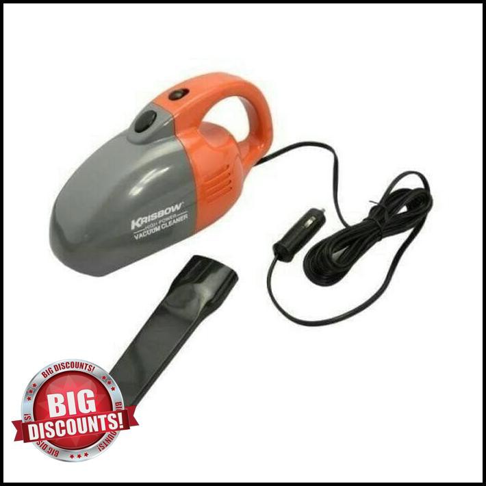 Krisbow Vacuum Cleaner Penghisap Debu Di Mobil - Original Promo