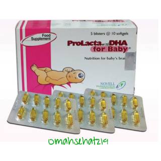 Prolacta With Dha For Baby Per Strip 10 Kapsul Gel Shopee Indonesia