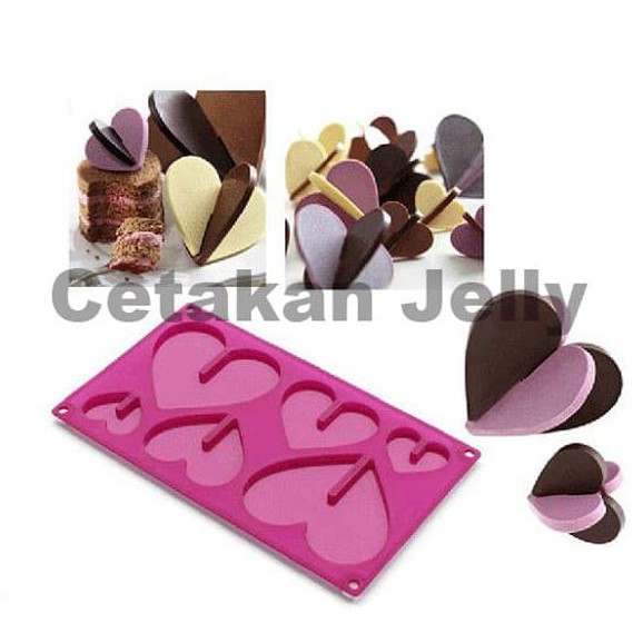 Cetakan Coklat Love Sheet