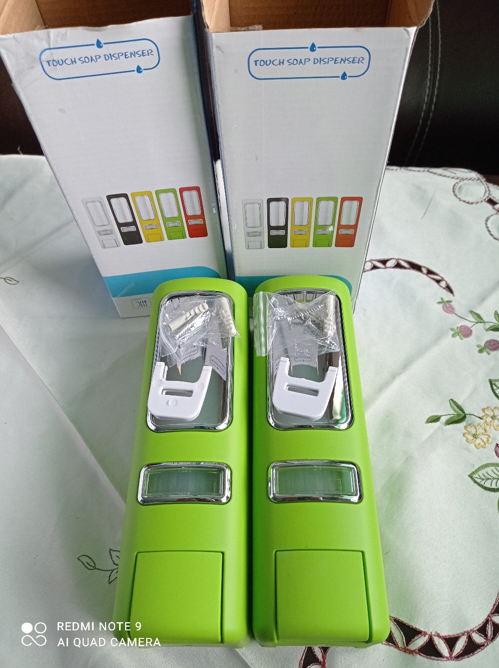 Tempat Sabun Cair 450ml New Model Liquid Soap Dispenser Hijau