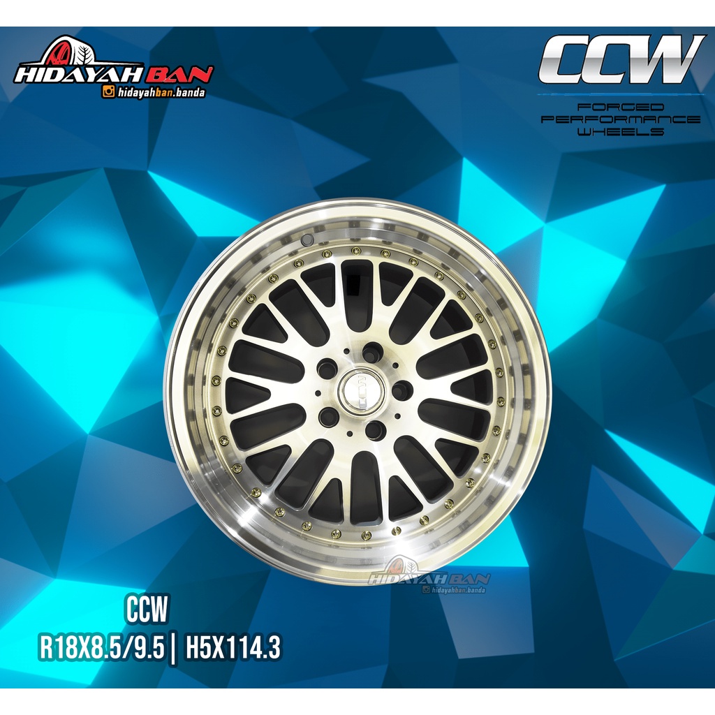 Velg Mobil CCW SR Ring 18x8.5/9.5 H 5x114.3