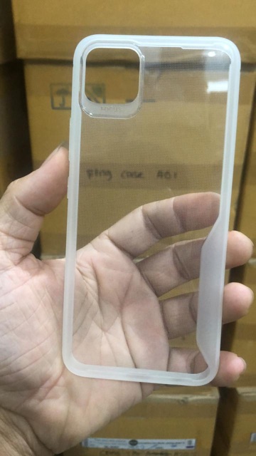 CASE REALME NARZO 30A / Realme C15 / Realme C12 / Realme C11 Bening Putih Soft Case Premium Aprolink