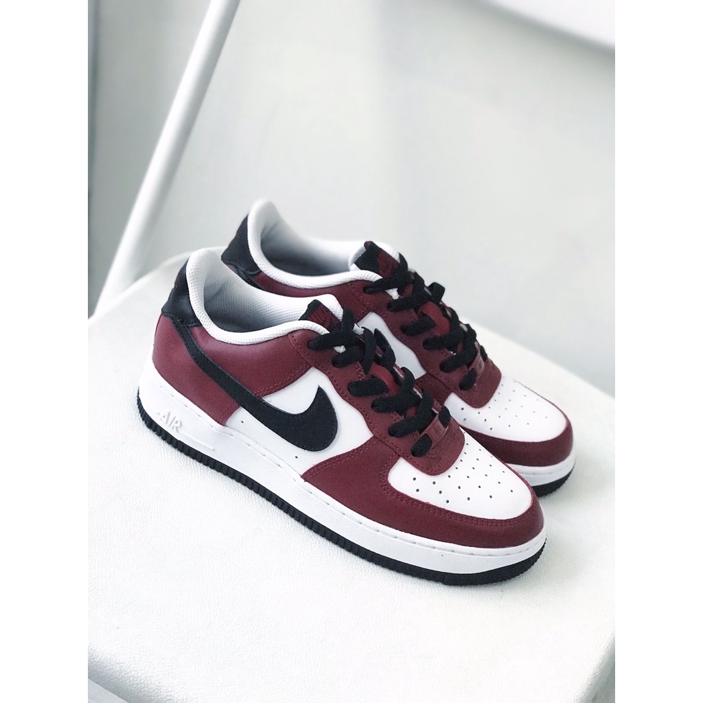 Nike Air Force 1 EMB Black Red (Unreleased Product)