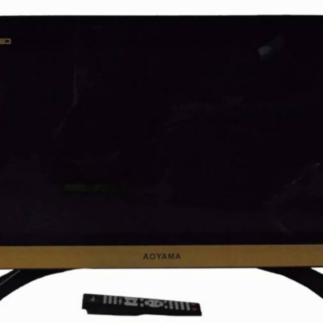 TV LED AOYAMA 24inch digital free antena