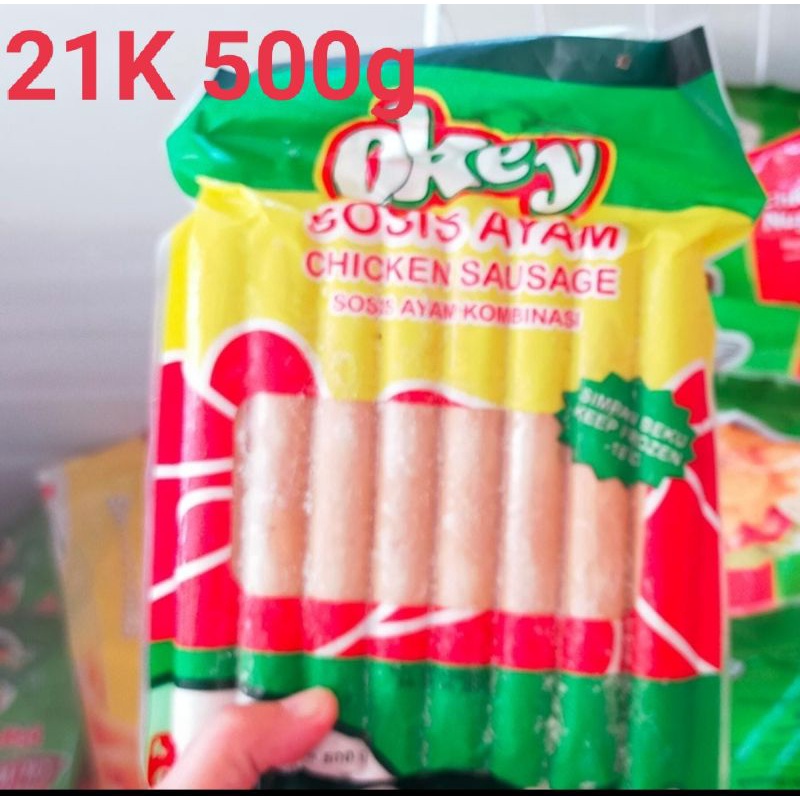 

sosis ayam okay 500g