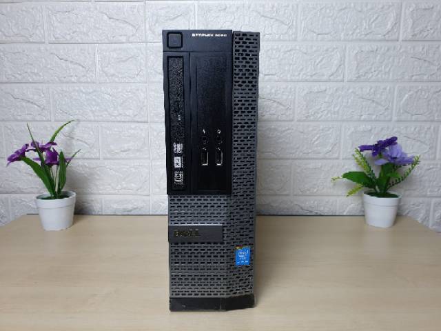 cpu pc dell optiplex 3020 sff core i5 gen4-ram ddr3 8gb-ssd 256gb sata>pc dell murah>pc dell optiple