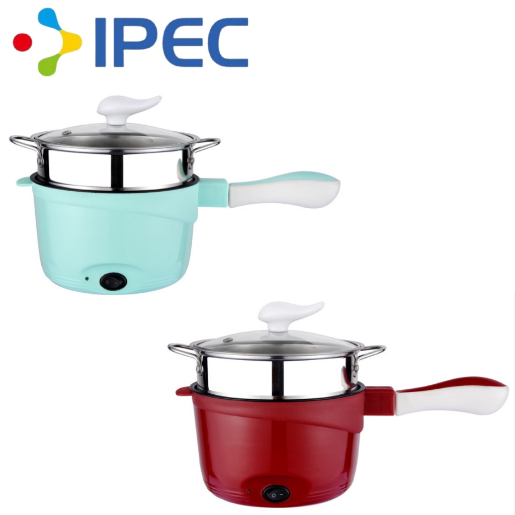 Multifungsi electric fry pan / Panci Listrik lapisan keramik 22cm / steaming pan panci elektrik