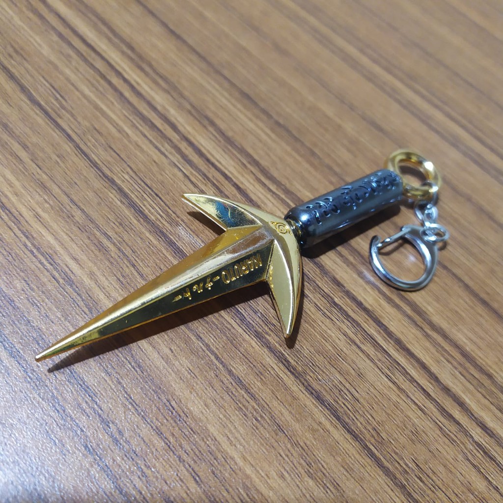Gantungan Kunci Anime Replika Kunai Minato Hokage 4 Naruto