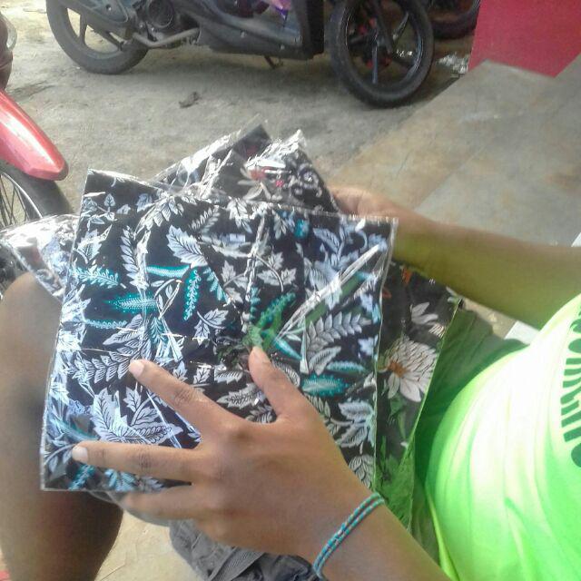 Couple Batik Hem Dan Blus Motif Terbaru