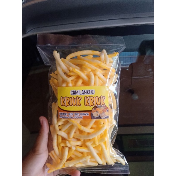 

Camilan Kentang Kriting Keju 100gram