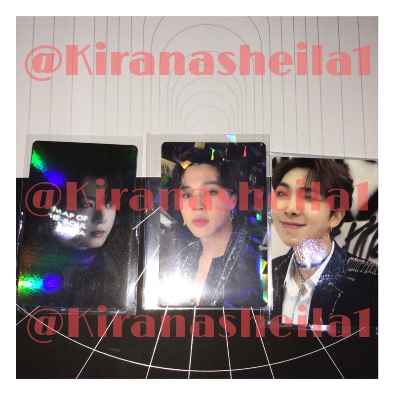 PHOTOCARD MOTS ON:E CONCEPT BOOK HOLO JUNGKOOK CLUE NAMJOON ROUTE JIMIN READY INA