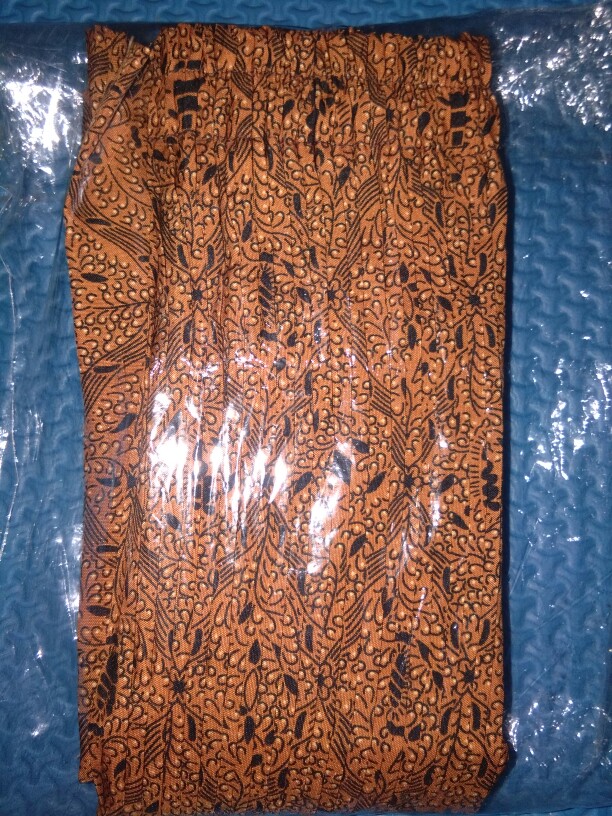 Rok Plisket Motif Sidomukti Klasik (melar Sampai 110cm)