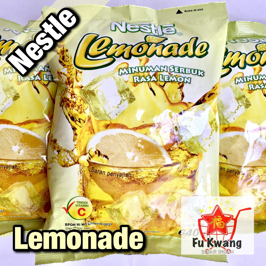 

Nestle Lemonade Minuman Serbuk Bubuk Rasa Lemon 640 gram