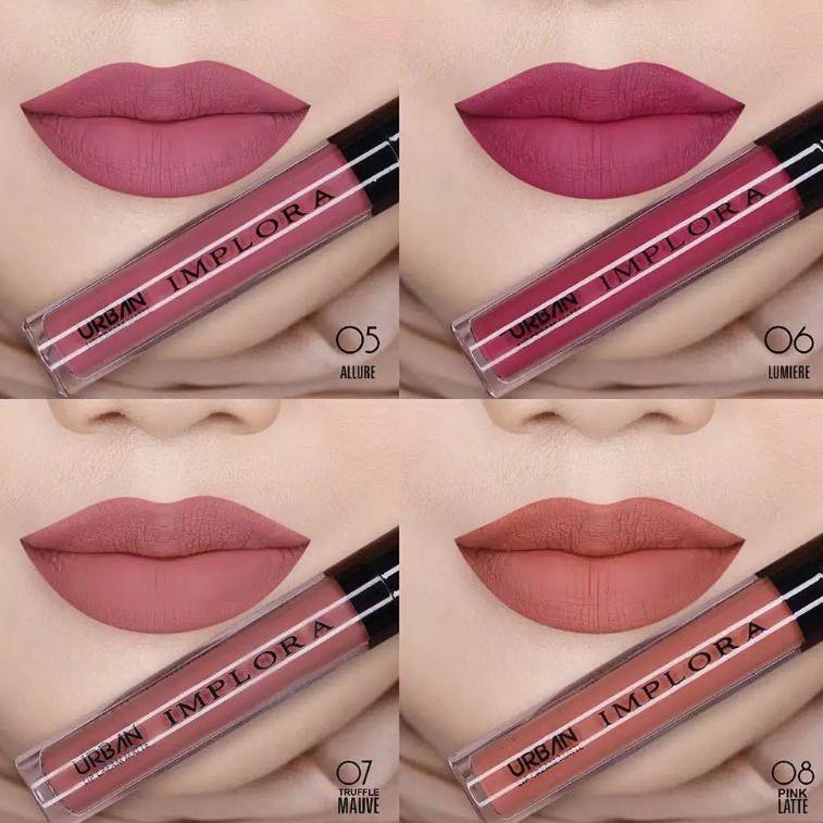 ❤ IMPLORA ✔️BPOM Urban Lip Cream Matte ORIGINAL❤