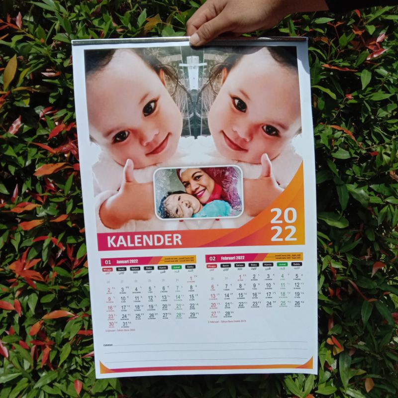 

Kalender 2022 Custom Foto A3+ Murah