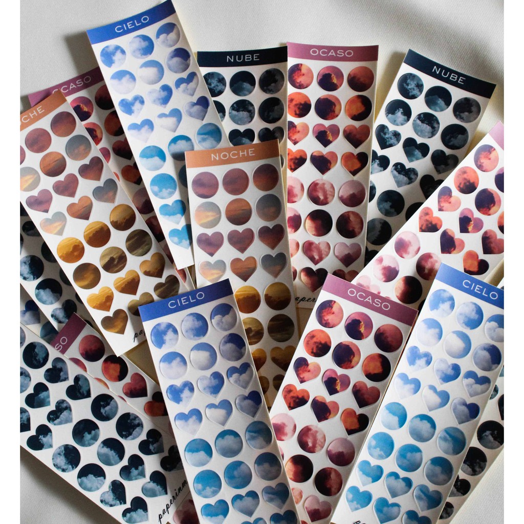 

GRADE B SKY PALETTE STICKER