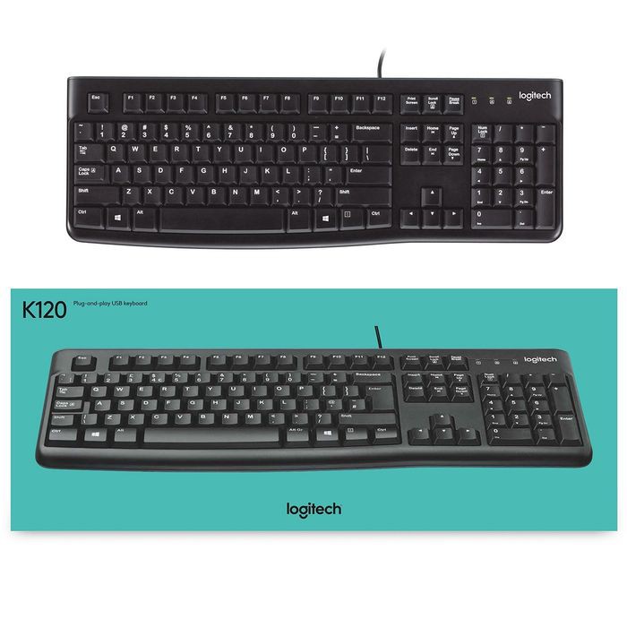 KEYBOARD LOGITECH USB K120 ORIGINAL