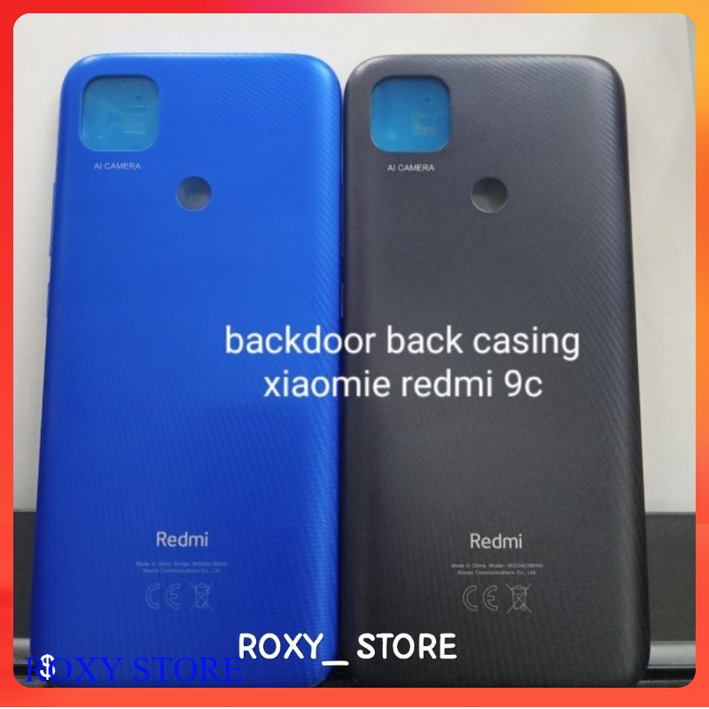 Backdoor Kesing Tutup Belakang Xiaomi Redmi 9C