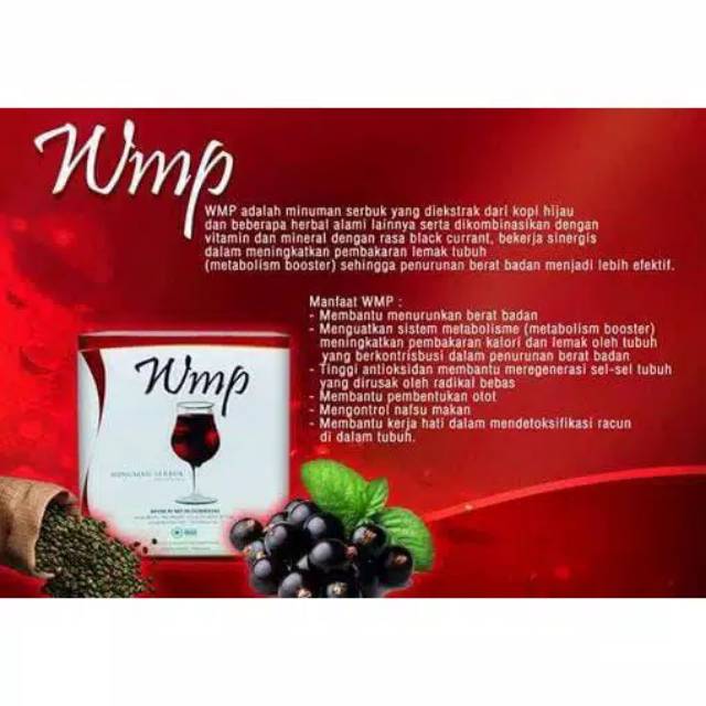 

WMP minuman serbuk 100% original